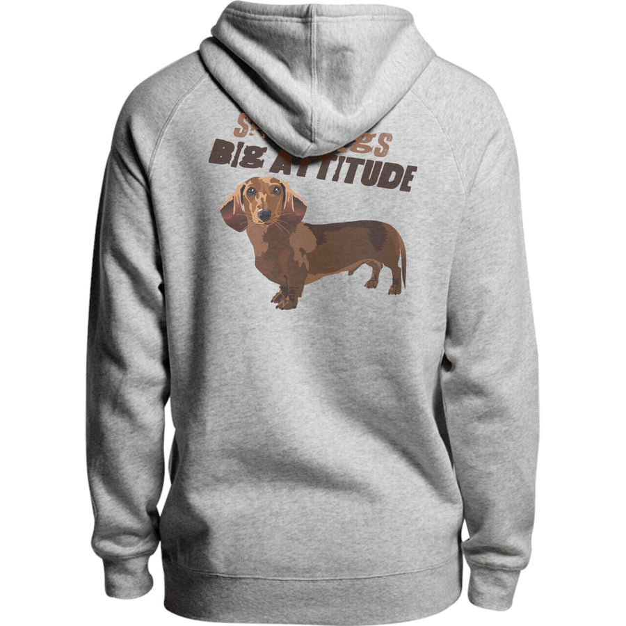 Short Legs Big Attitude - Unisex Hoodie - Plus Size