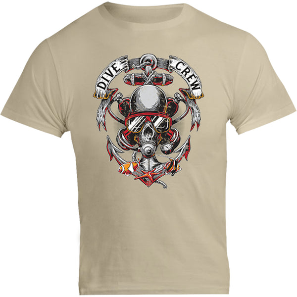 Skull Dive Crew - Unisex Tee - Graphic Tees Australia