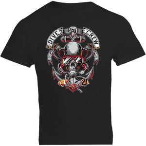 Skull Dive Crew - Unisex Tee - Graphic Tees Australia