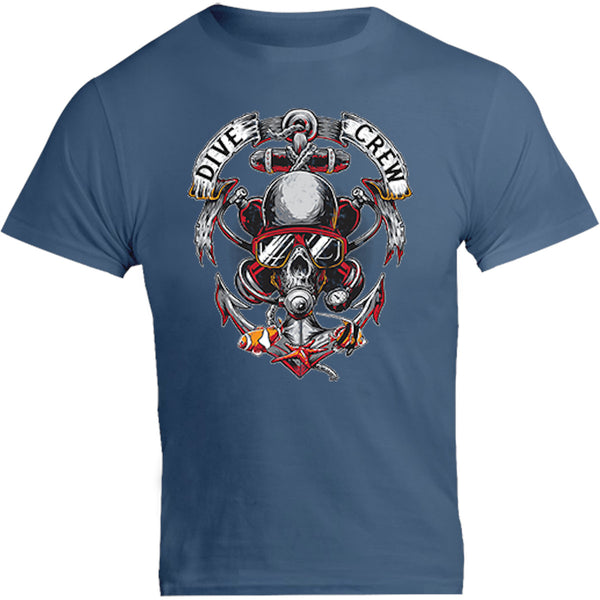 Skull Dive Crew - Unisex Tee - Graphic Tees Australia