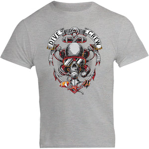 Skull Dive Crew - Unisex Tee - Graphic Tees Australia