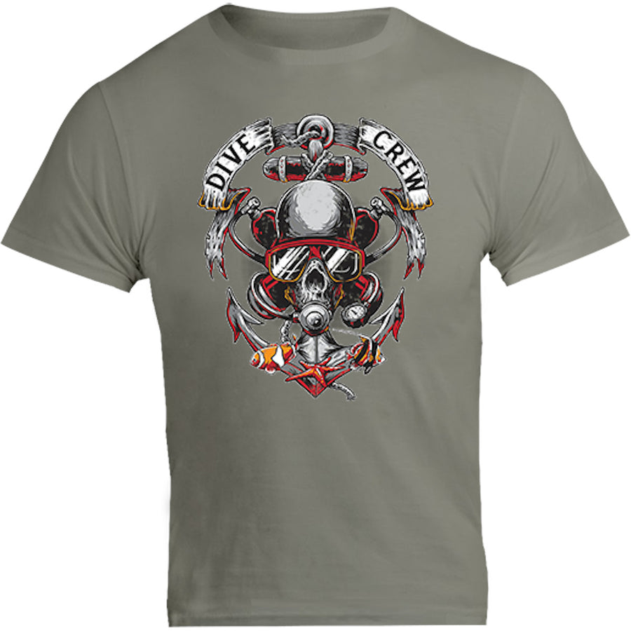 Skull Dive Crew - Unisex Tee - Graphic Tees Australia