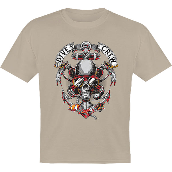 Skull Dive Crew - Youth & Infant Tee - Graphic Tees Australia