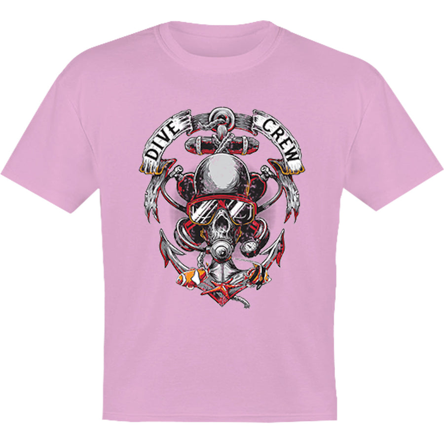 Skull Dive Crew - Youth & Infant Tee - Graphic Tees Australia