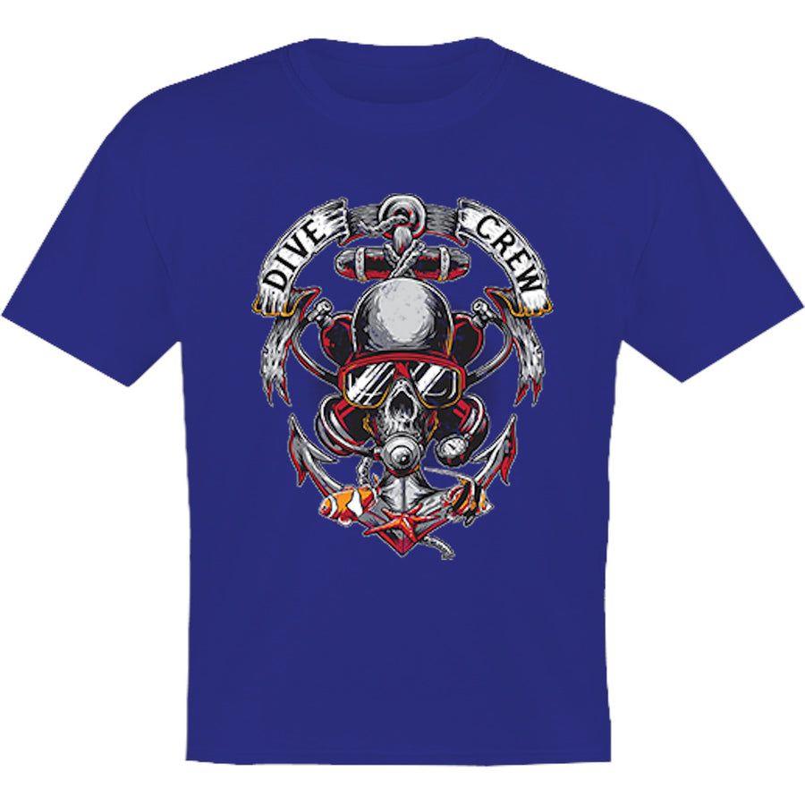 Skull Dive Crew - Youth & Infant Tee - Graphic Tees Australia