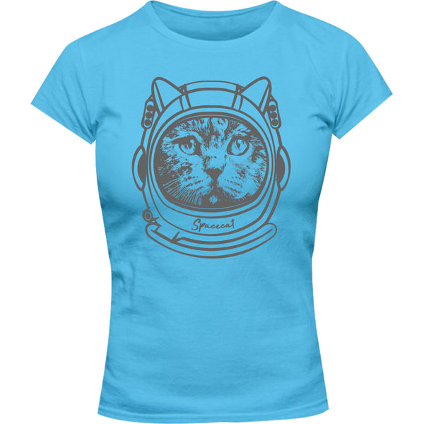 Spacecat - Ladies Slim Fit Tee