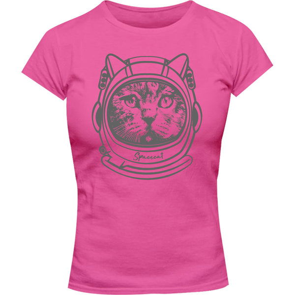 Spacecat - Ladies Slim Fit Tee