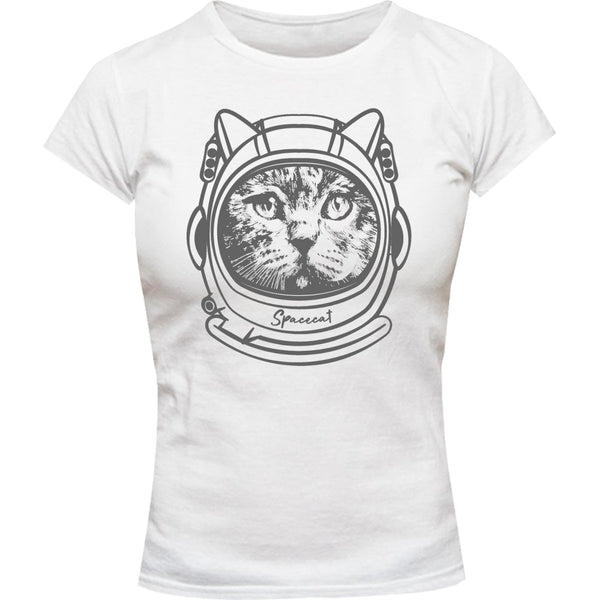 Spacecat - Ladies Slim Fit Tee