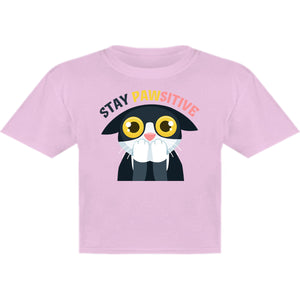 Stay Pawsitive - Youth & Infant Tee - Graphic Tees Australia