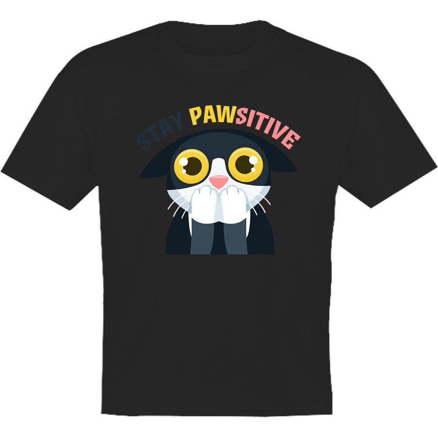 Stay Pawsitive - Youth & Infant Tee - Graphic Tees Australia