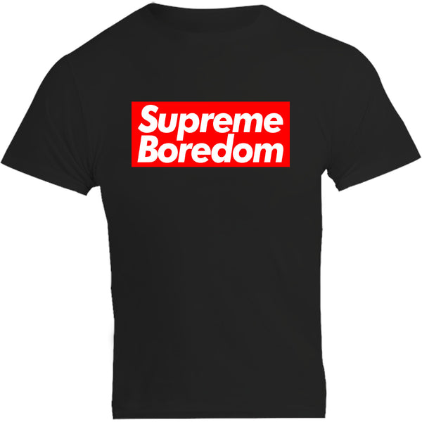 Supreme Boredom - Unisex Tee - Plus Size