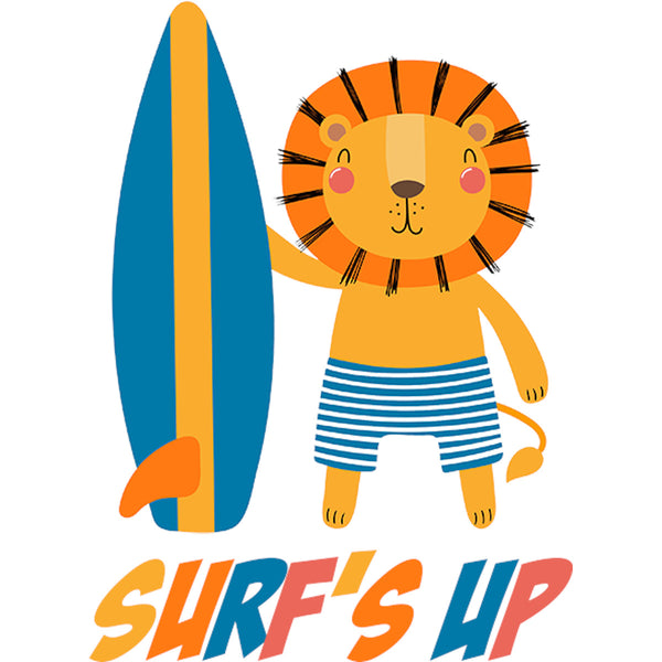 Surf's Up - Ladies Relaxed Fit Tee - Graphic Tees Australia