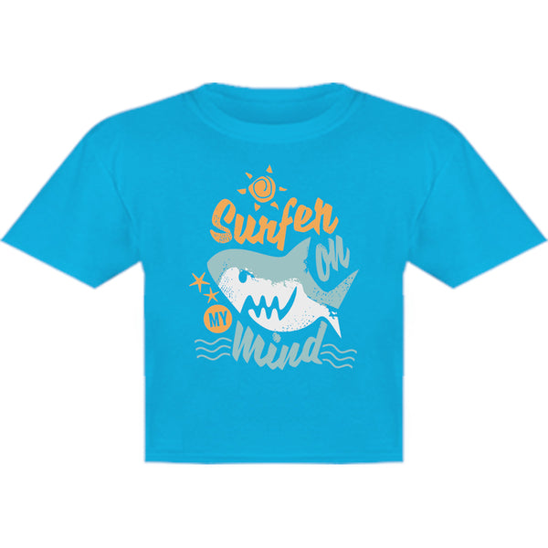 Surfer On My Mind - Youth & Infant Tee - Graphic Tees Australia