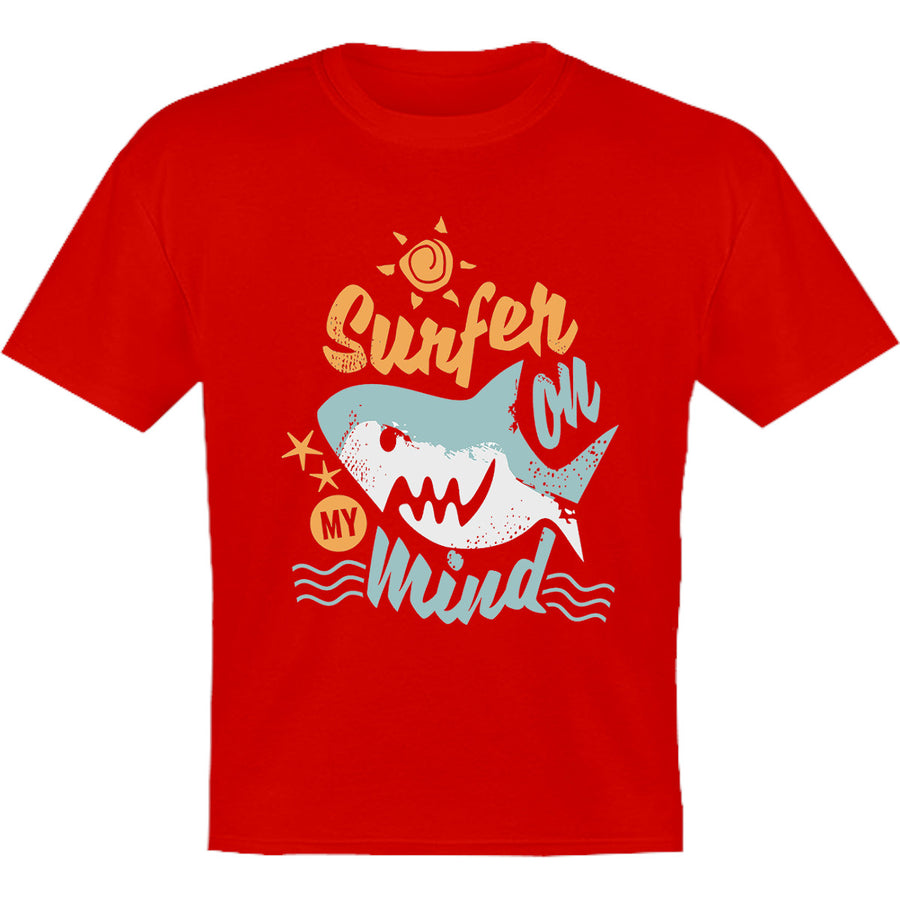 Surfer On My Mind - Youth & Infant Tee - Graphic Tees Australia