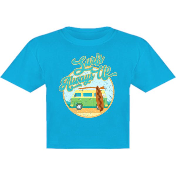 Surfs Always Up - Youth & Infant Tee - Graphic Tees Australia