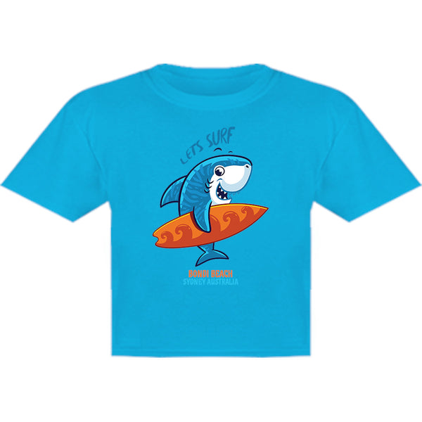 Sydney Australia Lets Surf - Youth & Infant Tee - Graphic Tees Australia