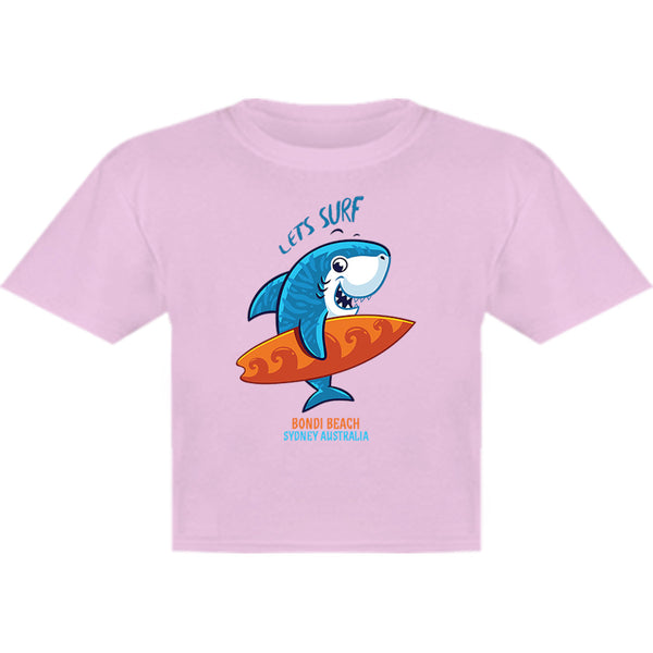 Sydney Australia Lets Surf - Youth & Infant Tee - Graphic Tees Australia