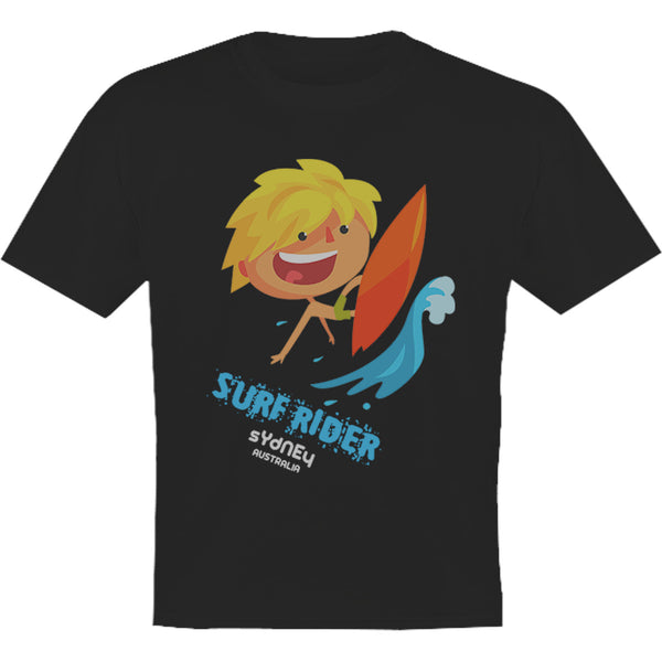 Sydney Australia Surf Rider - Youth & Infant Tee - Graphic Tees Australia