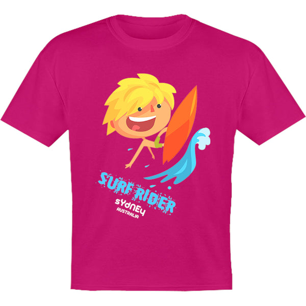 Sydney Australia Surf Rider - Youth & Infant Tee - Graphic Tees Australia