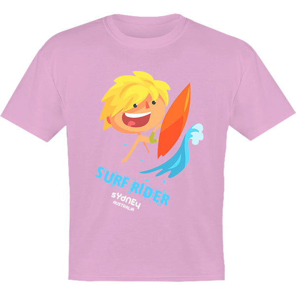 Sydney Australia Surf Rider - Youth & Infant Tee - Graphic Tees Australia