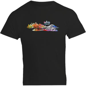 Sydney Australia Watercolour Sketch - Unisex Tee - Graphic Tees Australia