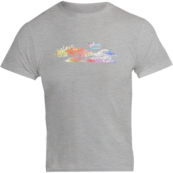 Sydney Australia Watercolour Sketch - Unisex Tee - Graphic Tees Australia