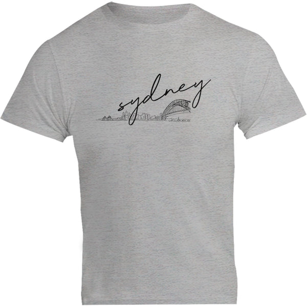 Sydney Hand-drawn Skyline - Unisex Tee - Graphic Tees Australia