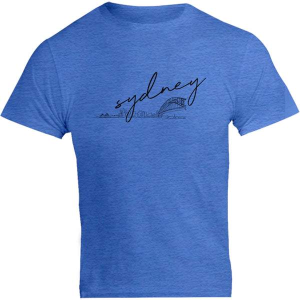 Sydney Hand-drawn Skyline - Unisex Tee - Graphic Tees Australia