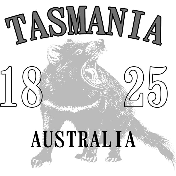 Tasmania Australia Devil - Ladies Relaxed Fit Tee - Graphic Tees Australia