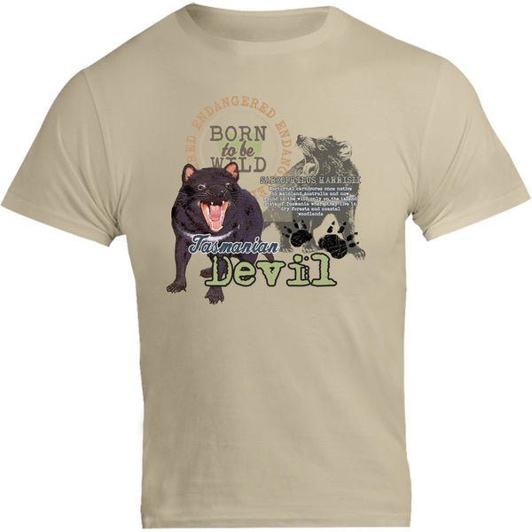 Tasmanian Devil Endangered - Unisex Tee - Graphic Tees Australia