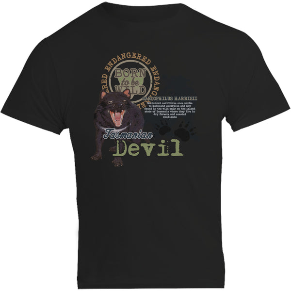 Tasmanian Devil Endangered - Unisex Tee - Graphic Tees Australia