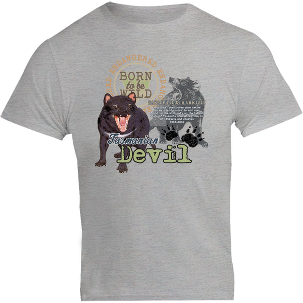 Tasmanian Devil Endangered - Unisex Tee - Graphic Tees Australia