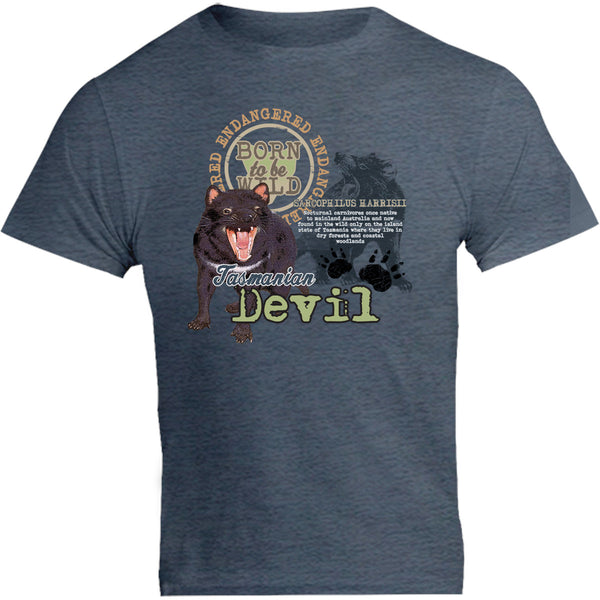 Tasmanian Devil Endangered - Unisex Tee - Graphic Tees Australia