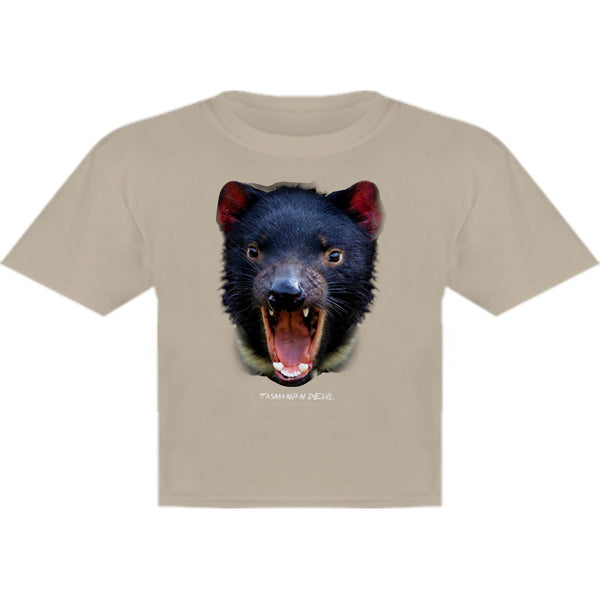 Tasmanian Devil Head - Youth & Infant Tee - Graphic Tees Australia