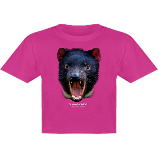 Tasmanian Devil Head - Youth & Infant Tee - Graphic Tees Australia