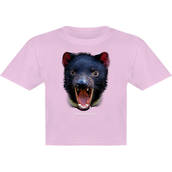 Tasmanian Devil Head - Youth & Infant Tee - Graphic Tees Australia