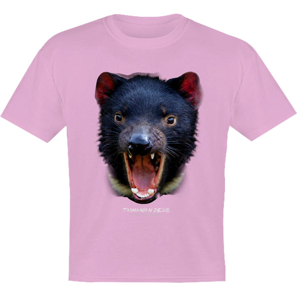 Tasmanian Devil Head - Youth & Infant Tee - Graphic Tees Australia