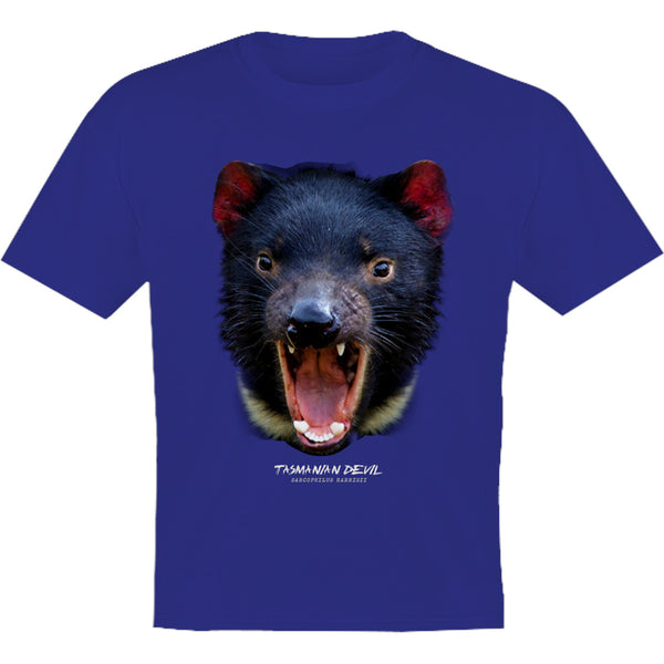 Tasmanian Devil Head - Youth & Infant Tee - Graphic Tees Australia