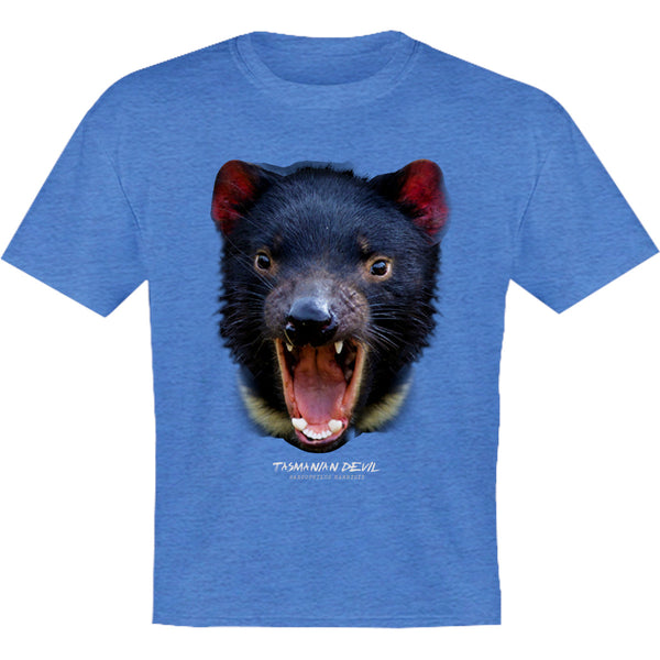 Tasmanian Devil Head - Youth & Infant Tee - Graphic Tees Australia