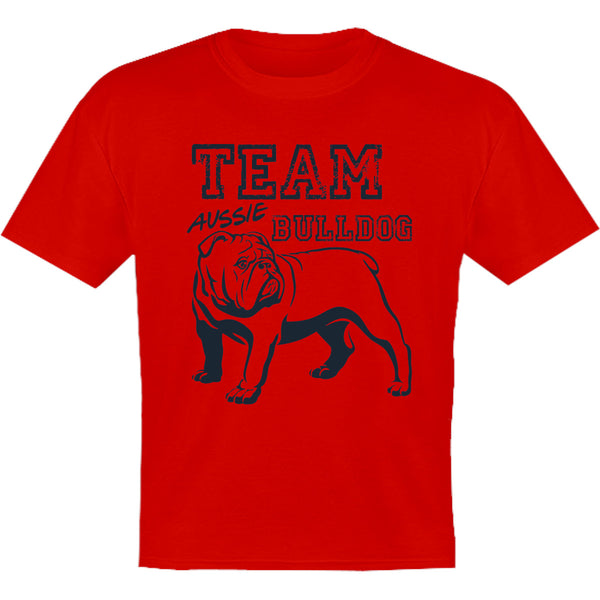 Team Aussie Bulldog - Youth & Infant Tee - Graphic Tees Australia