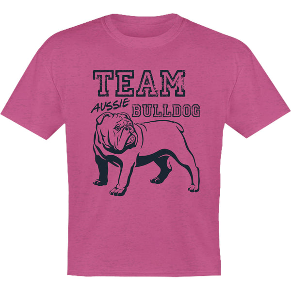 Team Aussie Bulldog - Youth & Infant Tee - Graphic Tees Australia