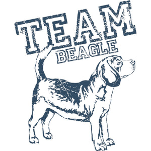 Team Beagle - Ladies Slim Fit Tee - Graphic Tees Australia