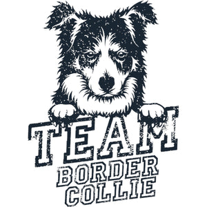 Team Border Collie - Ladies Relaxed Fit Tee - Graphic Tees Australia