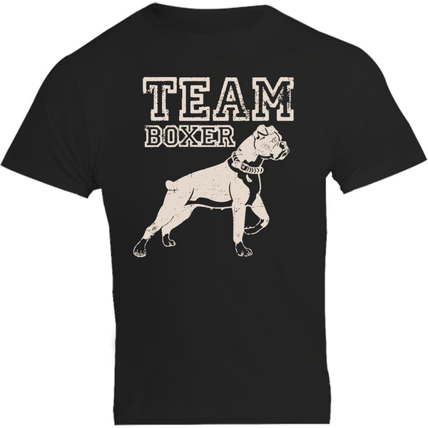 Team Boxer - Unisex Tee - Graphic Tees Australia