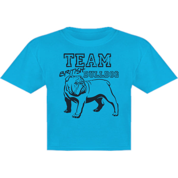 Team British Bulldog - Youth & Infant Tee - Graphic Tees Australia