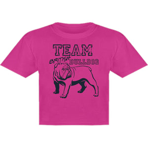 Team British Bulldog - Youth & Infant Tee - Graphic Tees Australia