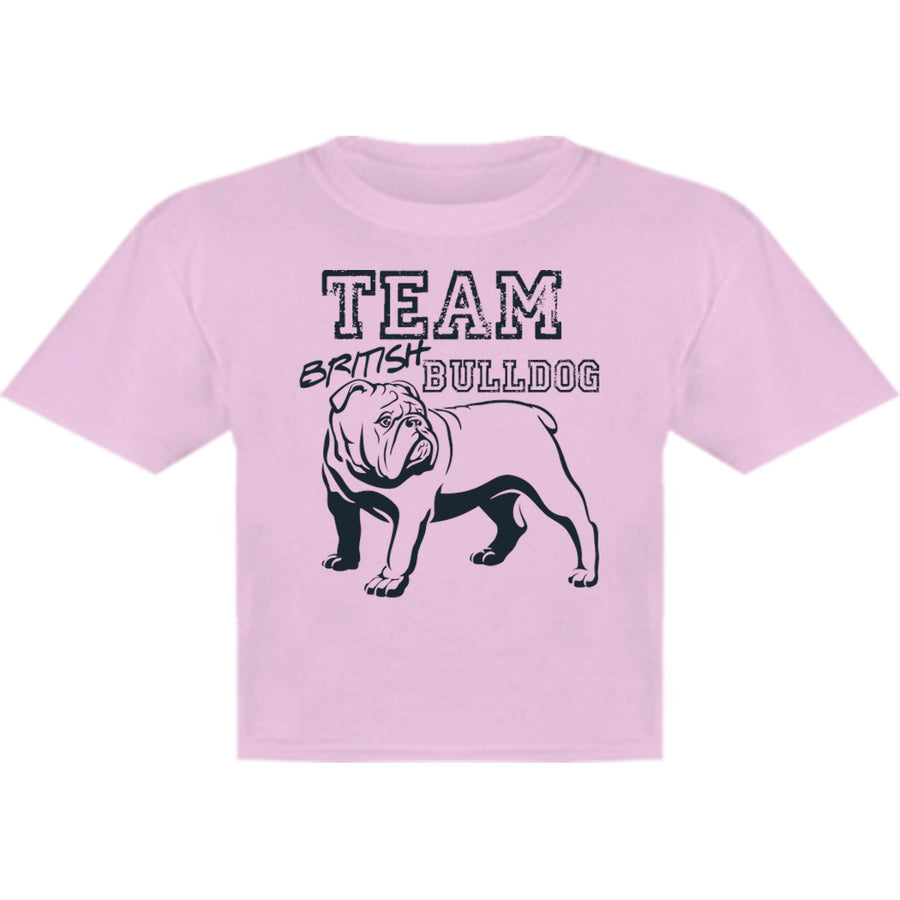 Team British Bulldog - Youth & Infant Tee - Graphic Tees Australia