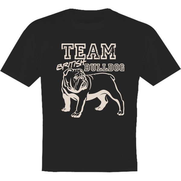 Team British Bulldog - Youth & Infant Tee - Graphic Tees Australia