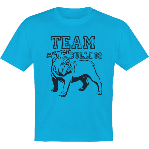 Team British Bulldog - Youth & Infant Tee - Graphic Tees Australia