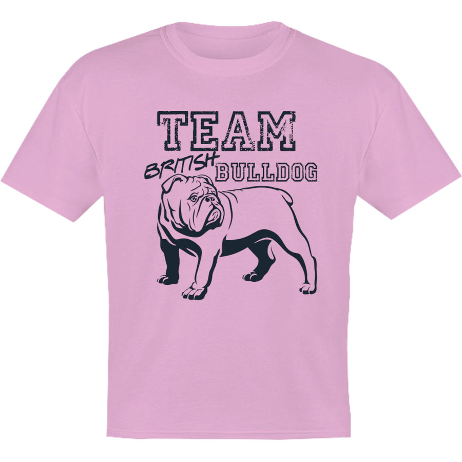 Team British Bulldog - Youth & Infant Tee - Graphic Tees Australia